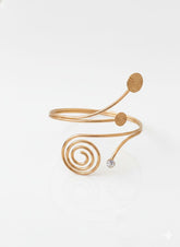 bracelete caracol pontilhado