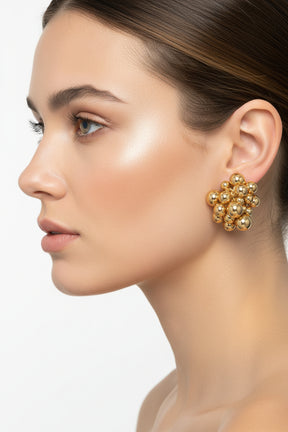 Brinco Cacho dourado