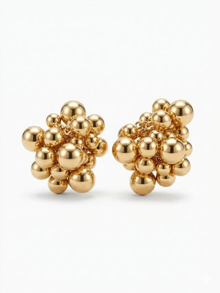 Brinco Cacho dourado