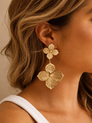 brinco flor de lotus